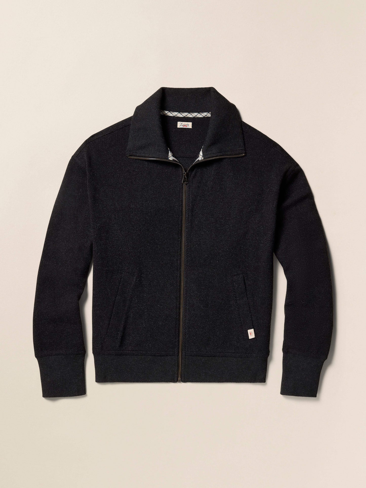 Legend™ Lounge Full Zip - Heathered Black Twill