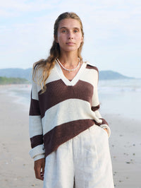 Cocoa Rugby Stripe
