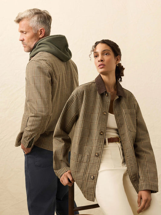 High Ridge Twill Studio Jacket - Wildwood Plaid