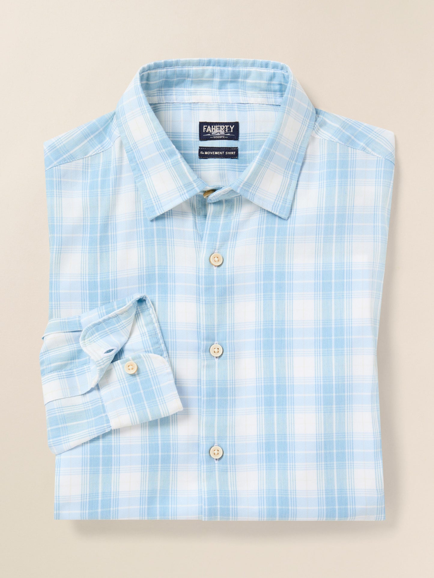 Movement™ Monterey Shirt - Summer Sky Plaid