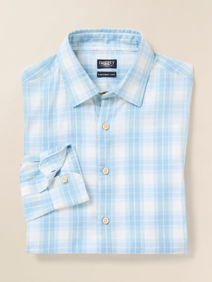 Movement™ Monterey Shirt - Summer Sky Plaid