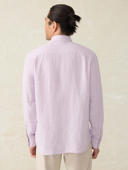Laguna Linen Shirt - Wisteria