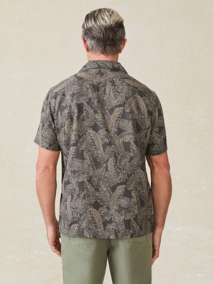 Short-Sleeve Breeze Camp Shirt - Graphite Rainforest