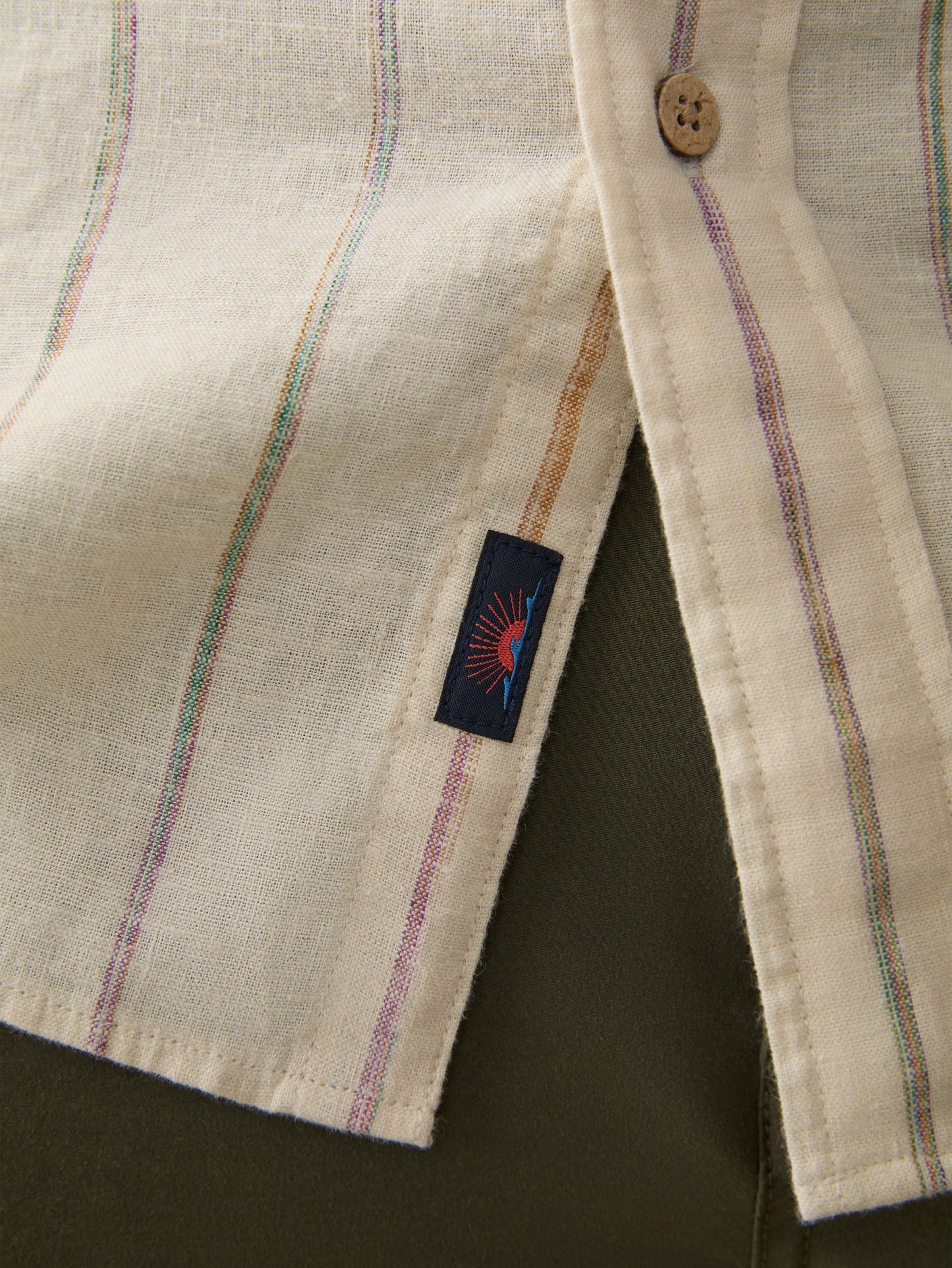 Long-Sleeve Breeze Shirt - Cloud Beach Stripe