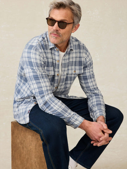 Legend™ Sweater Shirt - Aegean Sand Plaid