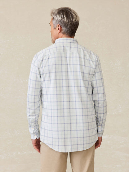 Coastline Knit Shirt - Hidden Lake Plaid