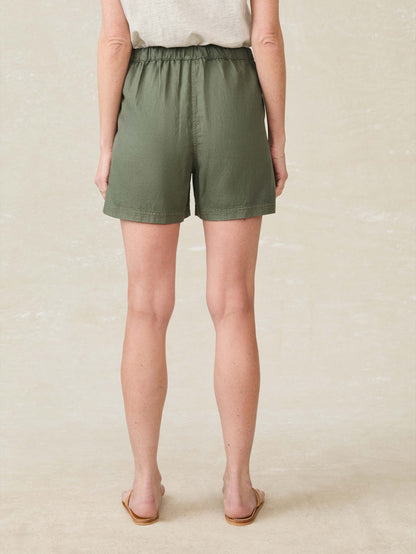 Topanga Drape Short - Thyme