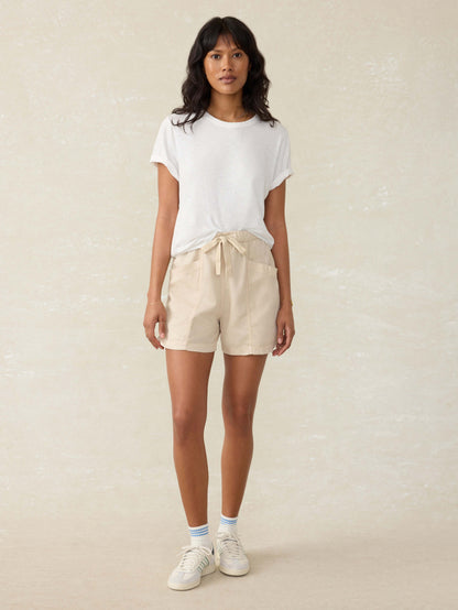 Topanga Drape Short - Wheaten