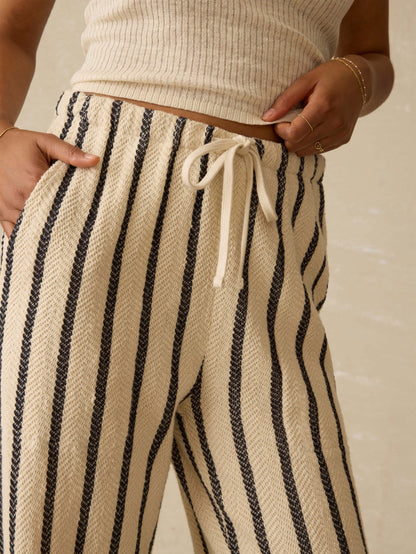 Laidback Dockside Pant - Moon Shadow Stripe