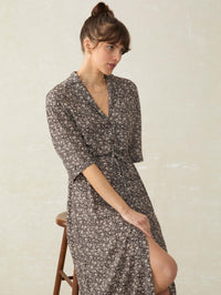 Charcoal Woodstock Floral
