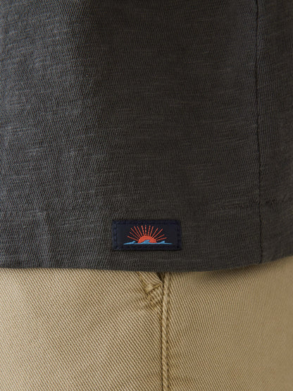 Sunwashed Regenerative Pocket Tee - Graphite