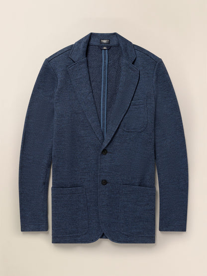 Inlet Knit Blazer (Tall) - Deep Navy Melange