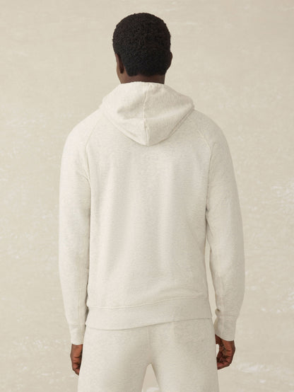 High Standard Fleece Hoodie - Antique Ivory Heather