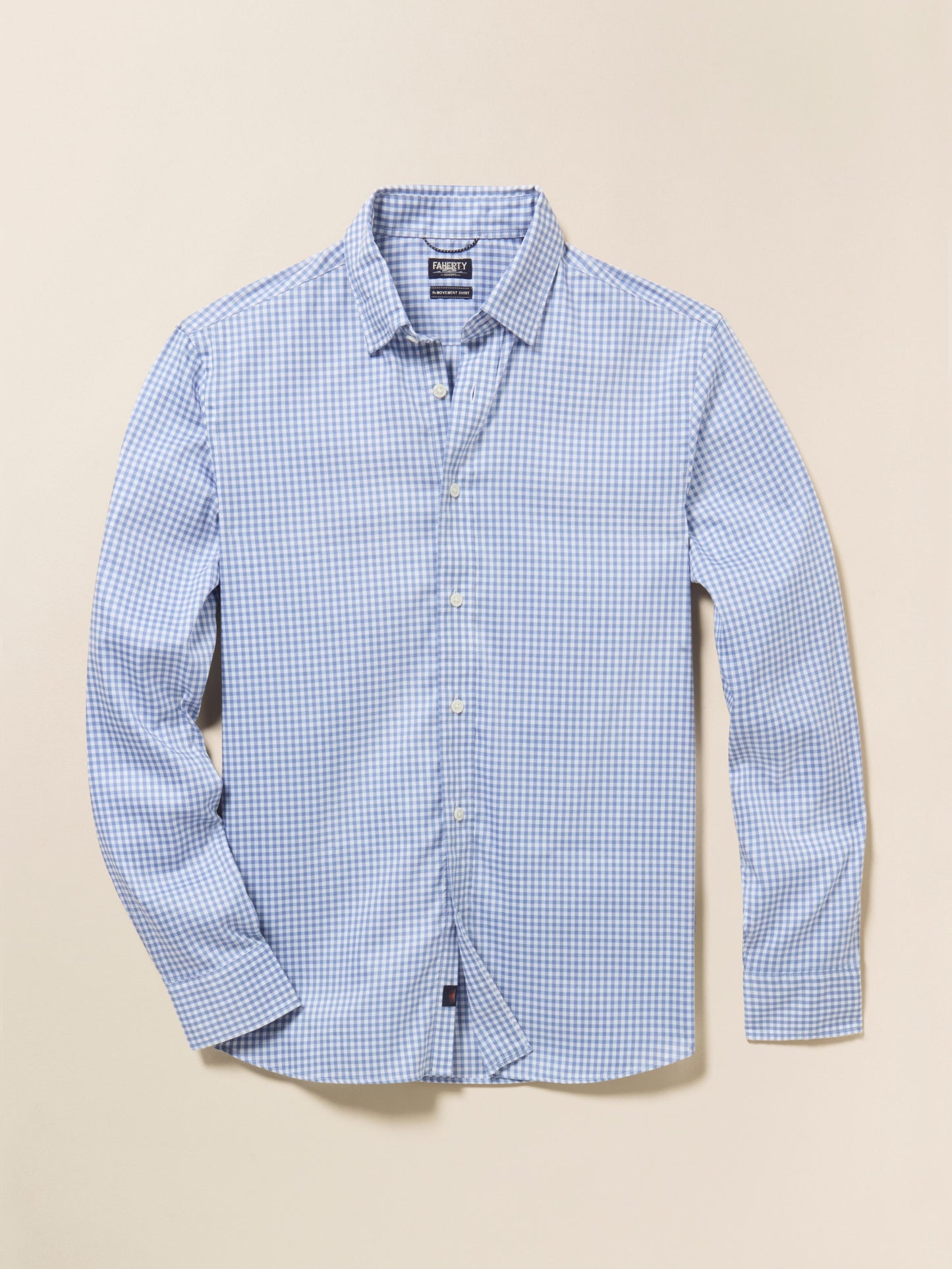 Movement™ Shirt - Light Blue Gingham