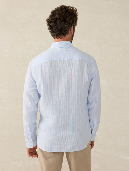 Laguna Linen Shirt - Summer Classic Stripe