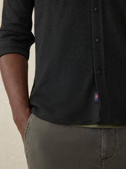 Legend™ Sweater Shirt (Double Pocket) - Heathered Black Twill