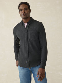Heathered Black Twill