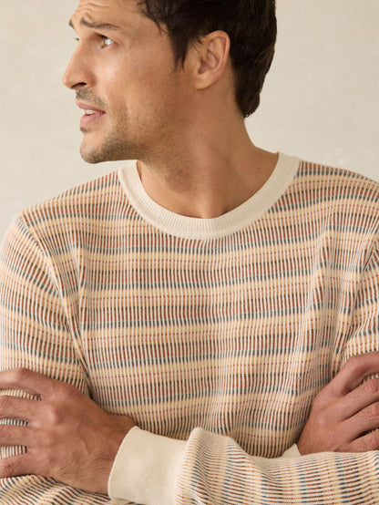 Sunwashed Crewneck Sweater - Desert Hills