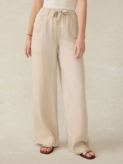 Topanga Drape Pant - Wheaten
