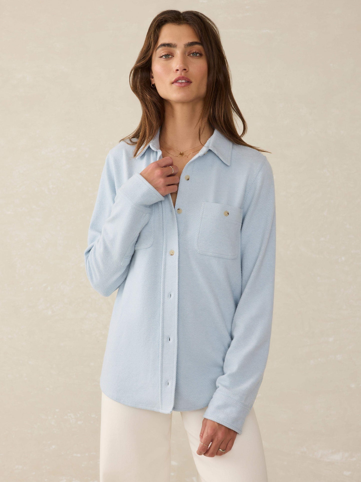 Legend™ Sweater Shirt - Ice Blue Twill