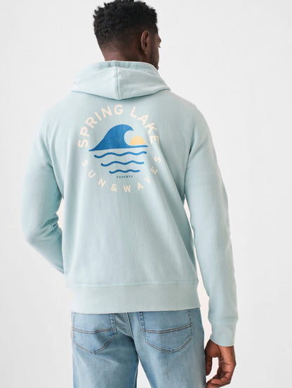 Spl Ls Terry Zip Hoodie - Seafoam