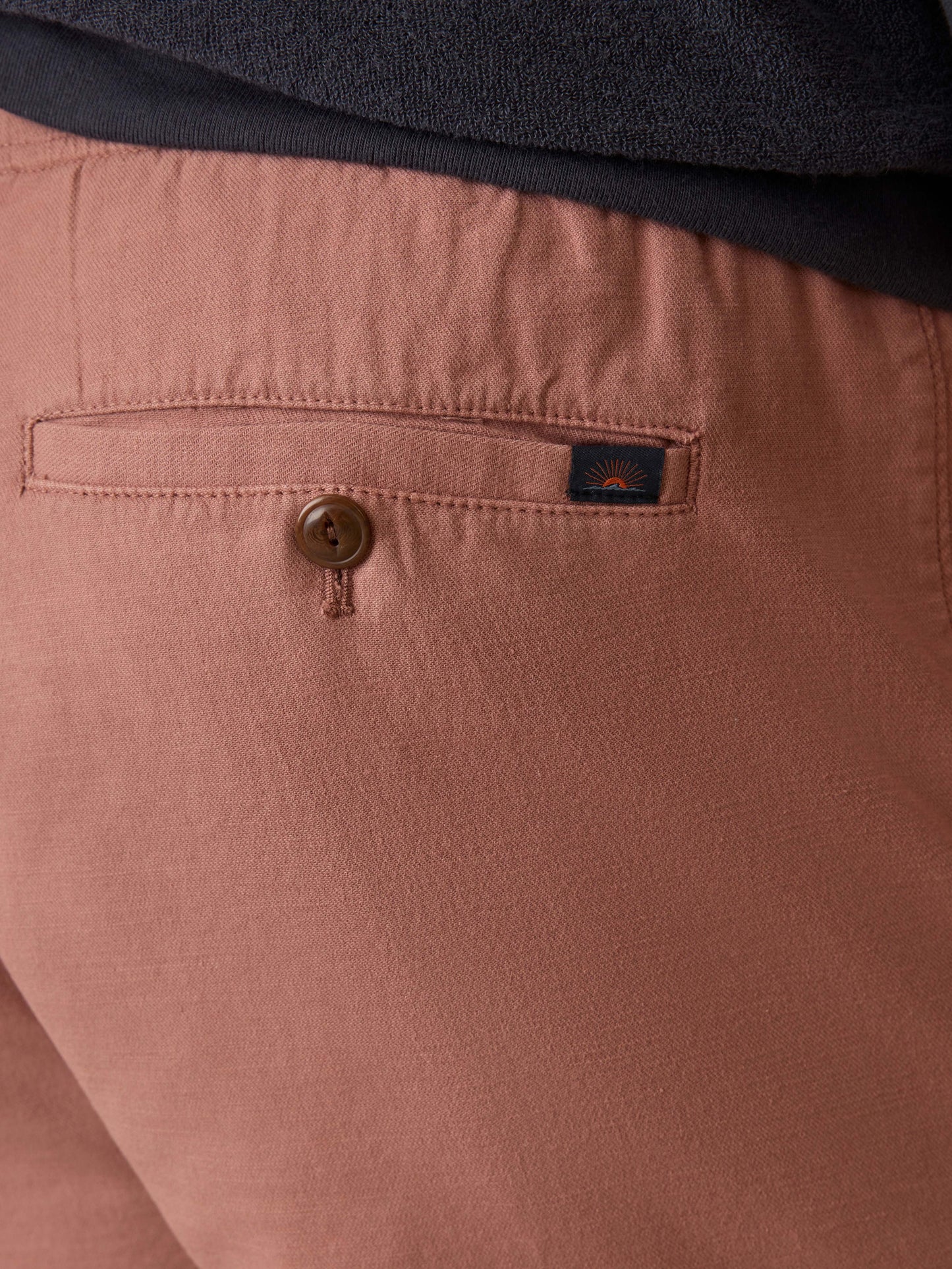 Essential Drawstring Short - Cedar Rose