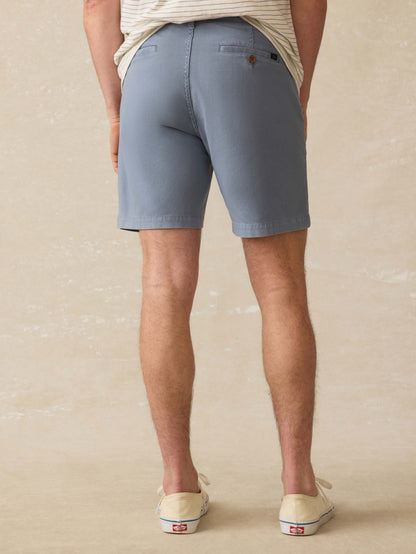 Essential Chino Short (8") - Flintstone