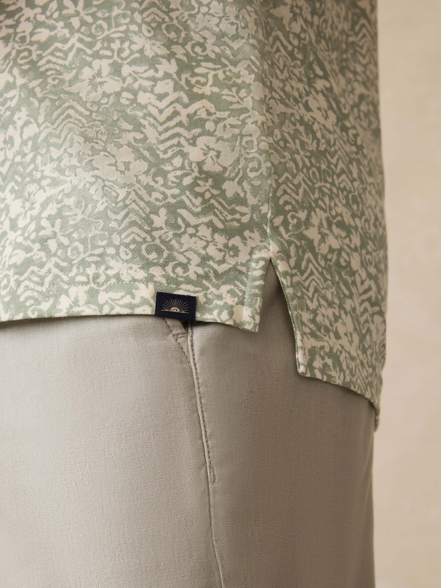 Short-Sleeve Movement™ Pique Polo - Dusty Sage Hilo