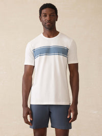 White Surf Stripe