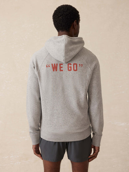 Surf Ghana High Standard Fleece Hoodie - Silver Ash Heather