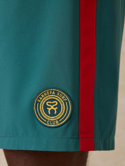 Surf Ghana Boardshort - Agona Green