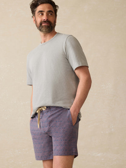 Biarritz Boardshort - Dusk Rose Medallion