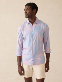 Coral Sky Gingham