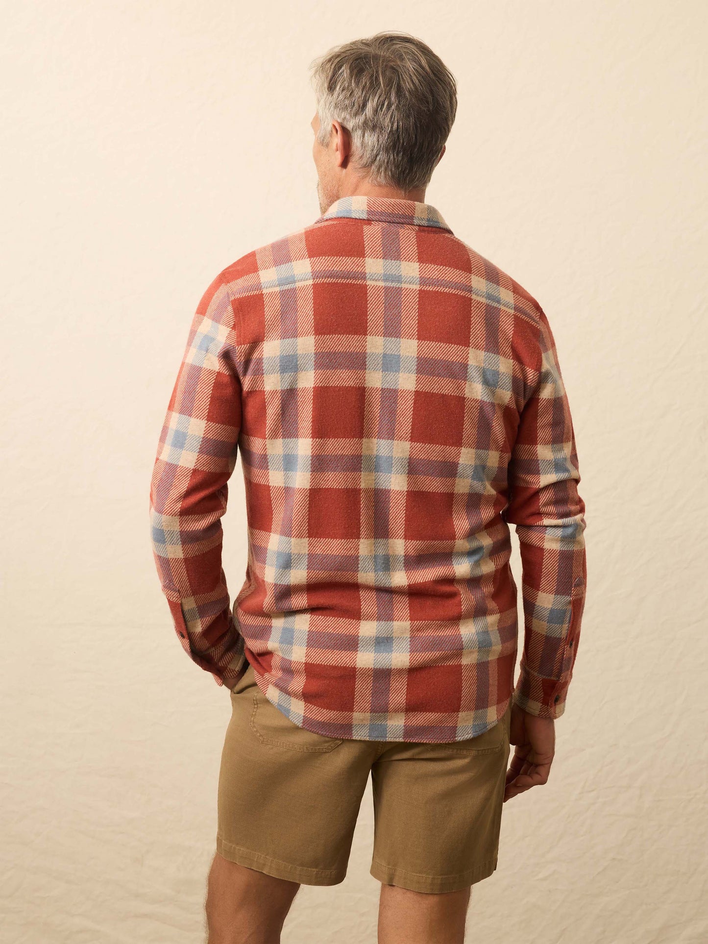 Legend™ Sweater Shirt (Double Pocket) - Copper Falls Plaid