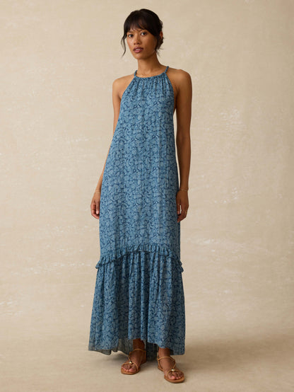 Amelia Dress - Azure Belmonte Floral