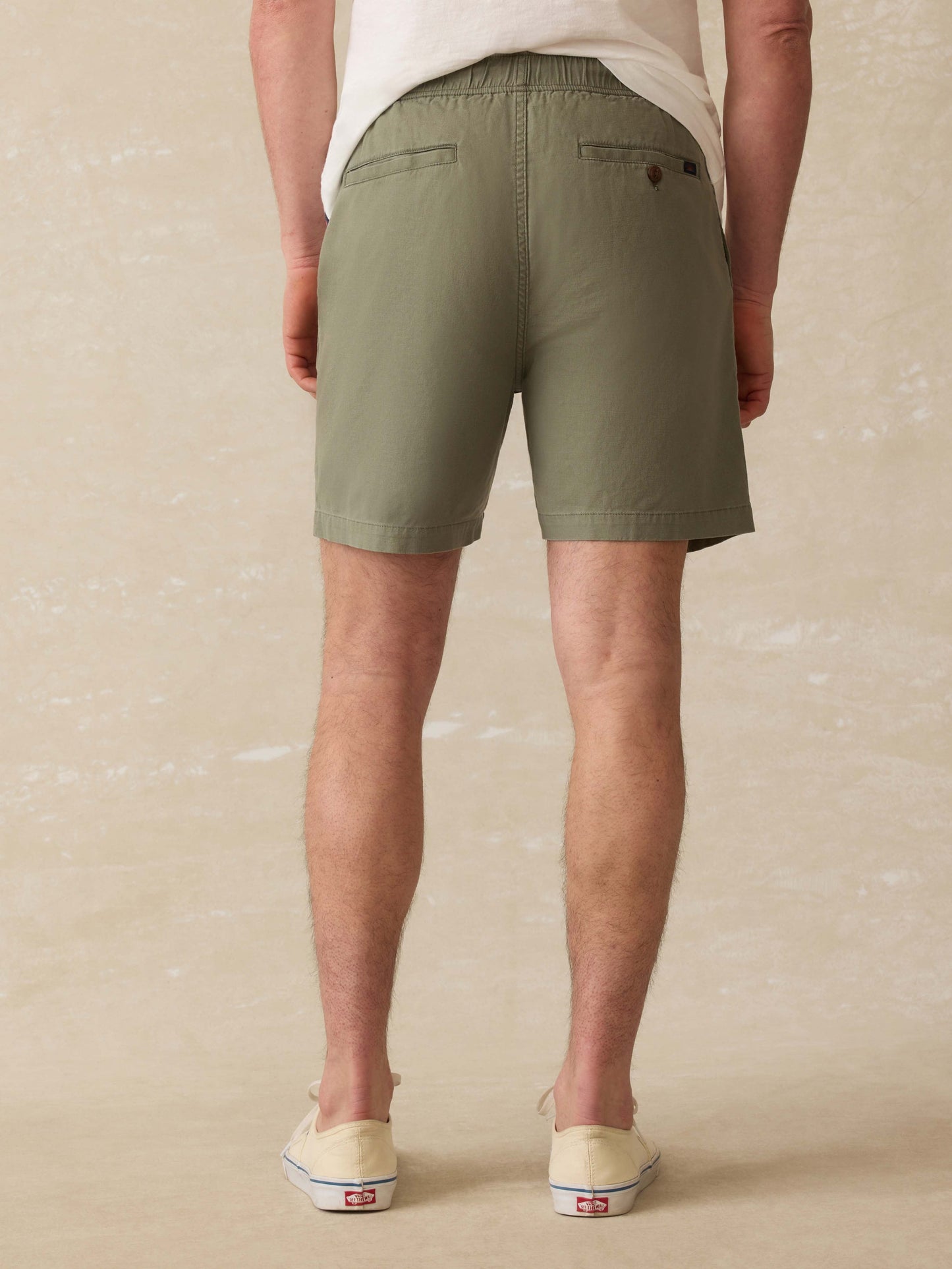 Essential Drawstring Short - Desert Olive