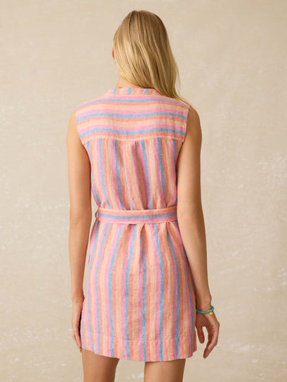Avalon Dress - Cabana Multi Stripe