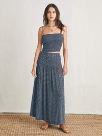 Navy Riverton Ditsy