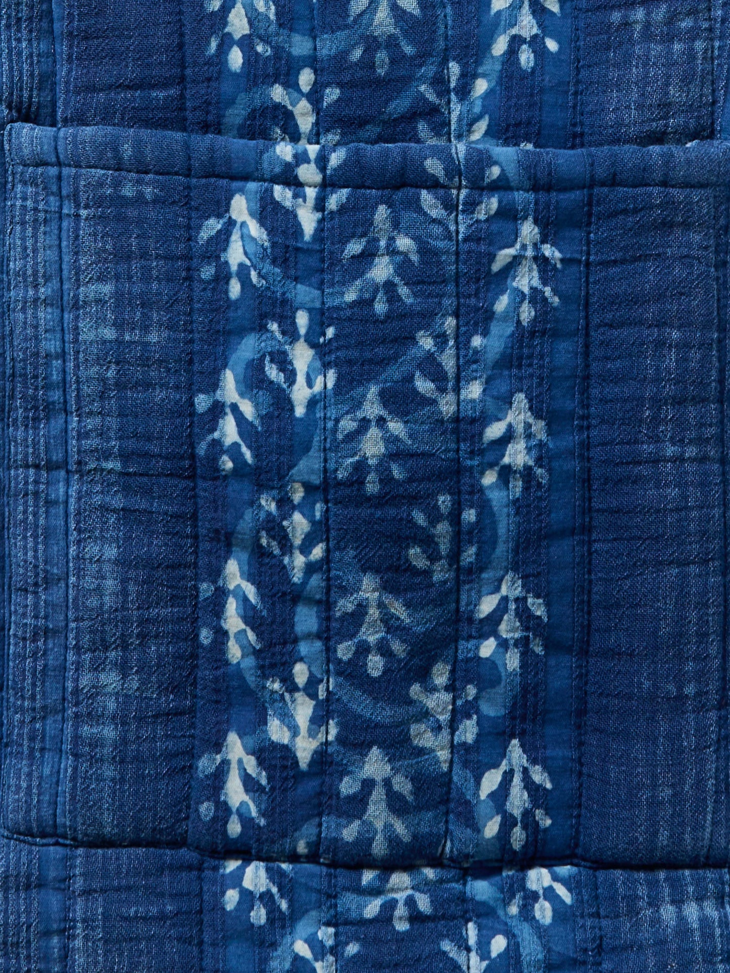 Sun Valley Quilted Tote - Indigo Valley