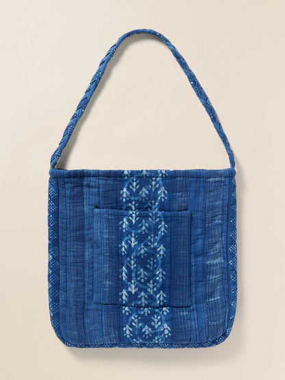 Sun Valley Quilted Tote - Indigo Valley